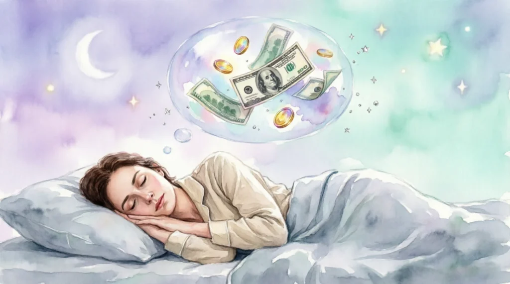 seeing paper money in dream meaning