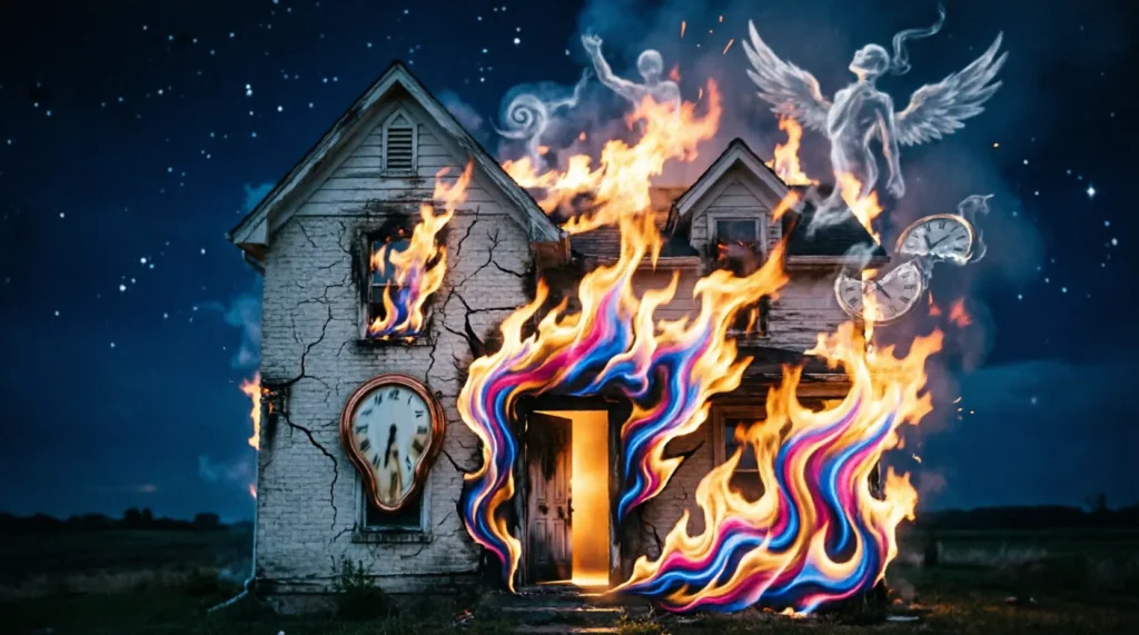 Dream Meaning House on Fire