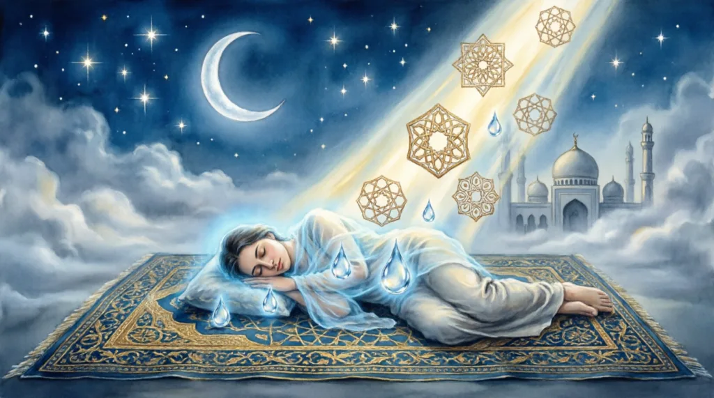 spiritual meaning of urinating in a dream in islam