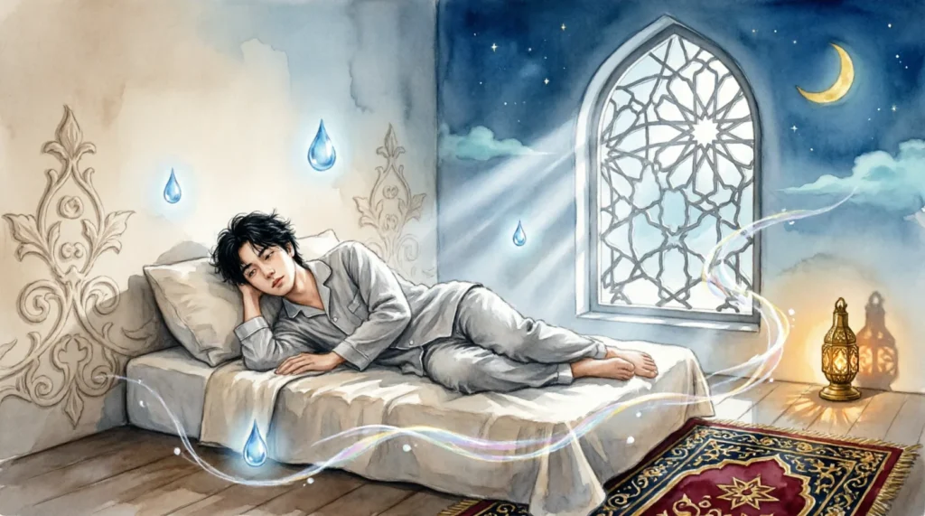 spiritual meaning of urinating in a dream in islam