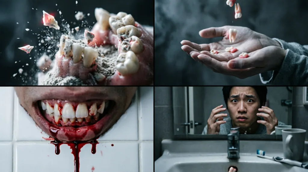 teeth falling out dream meaning