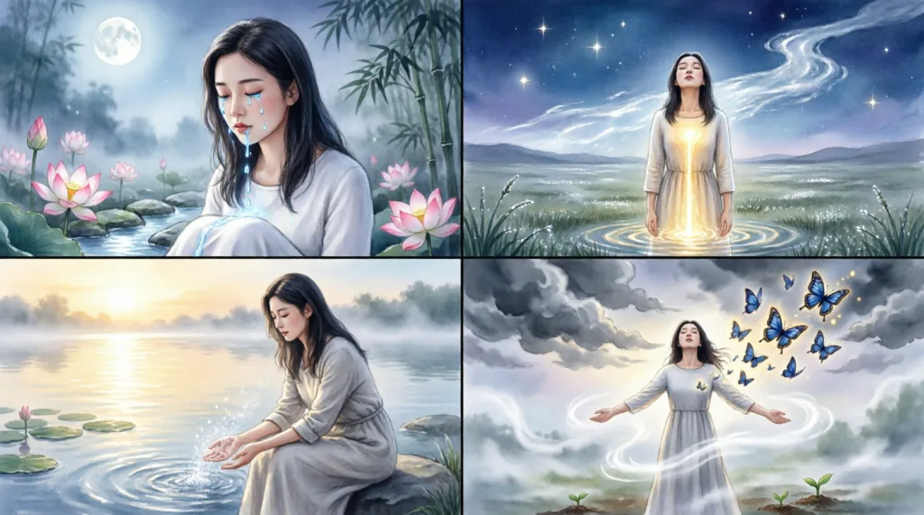 woman urinating in dream spiritual meaning