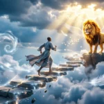 escaping from lion in dream meaning