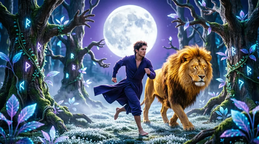 escaping from lion in dream meaning