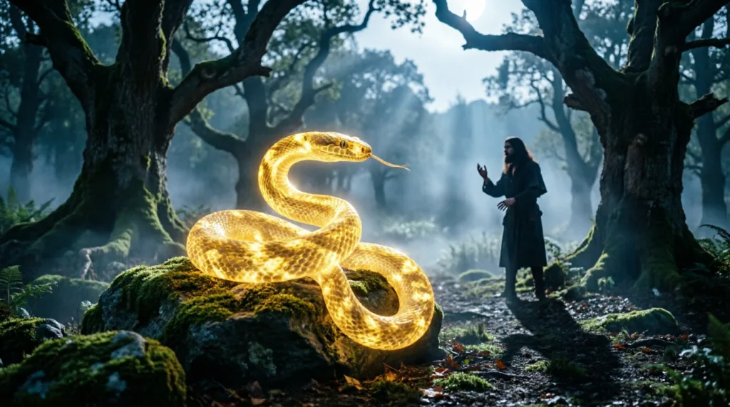 soñar con serpiente amarilla