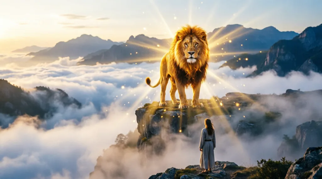 escaping from lion in dream meaning
