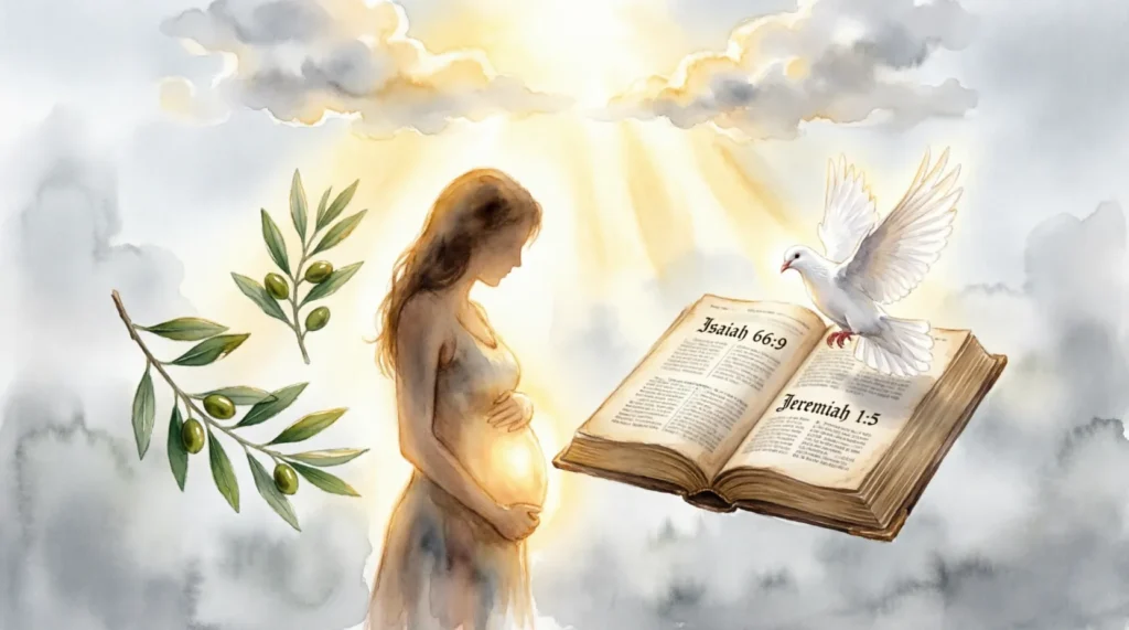 seeing someone pregnant in a dream biblical meaning