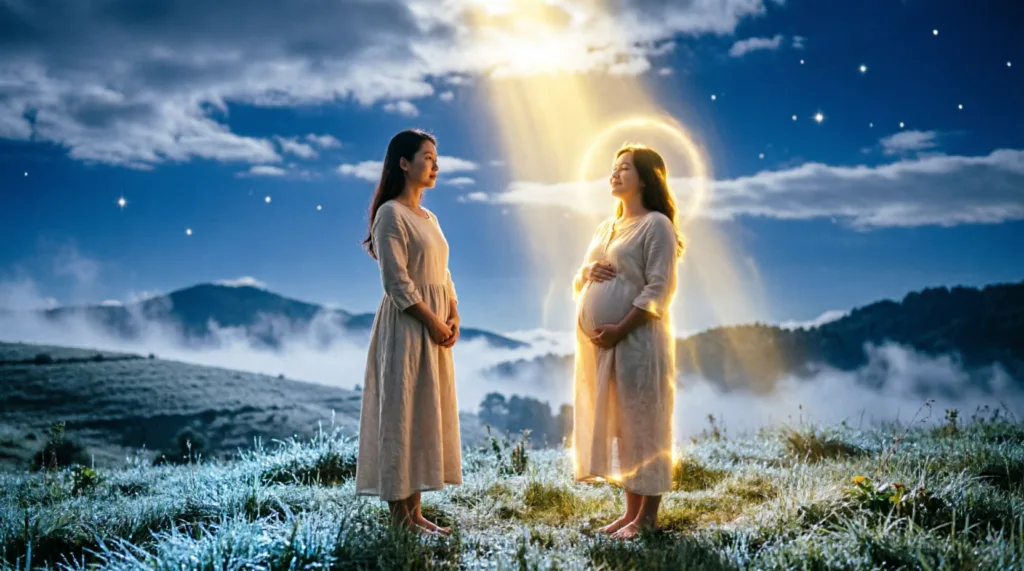 seeing someone pregnant in a dream biblical meaning