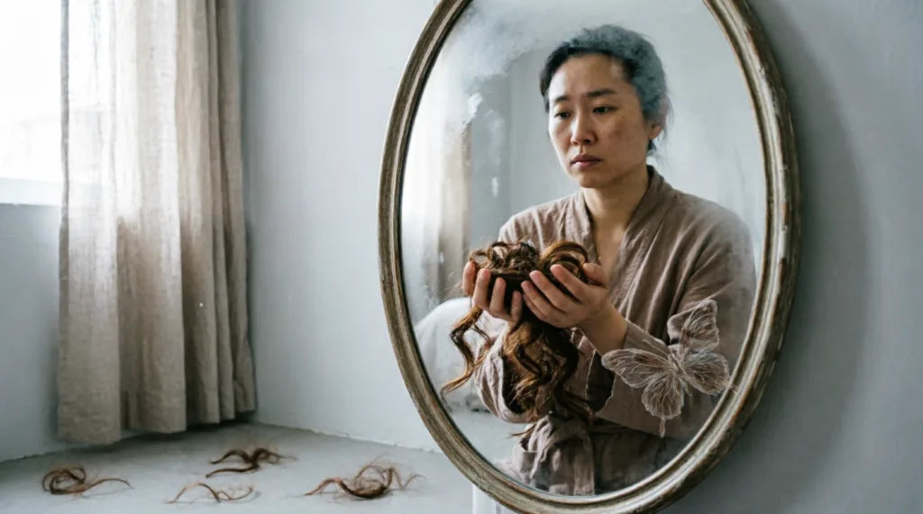 spiritual meaning of hair loss in dreams