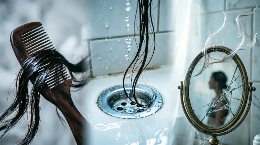 spiritual meaning of hair loss in dreams