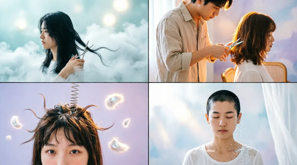 cut hair dream