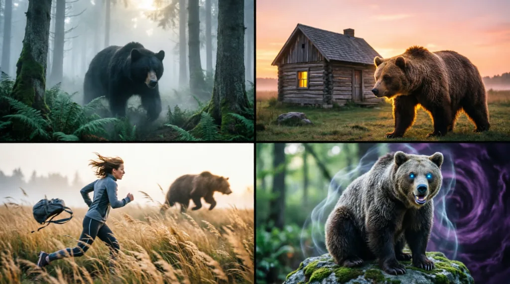 Soñar Con Un Oso Que Te Persigue