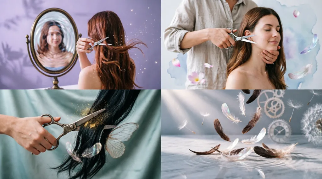 hair cutting dream
