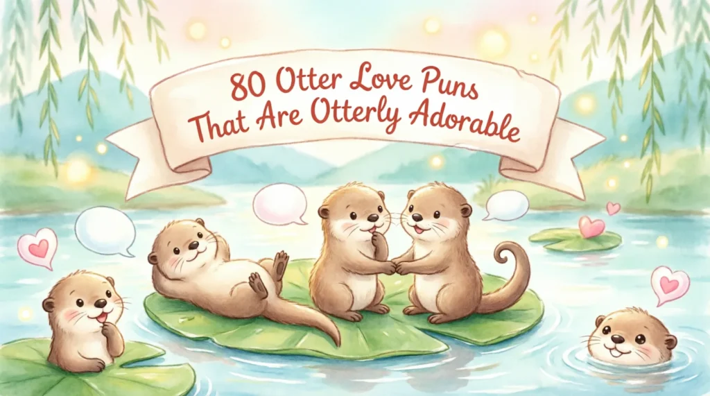 otter love puns