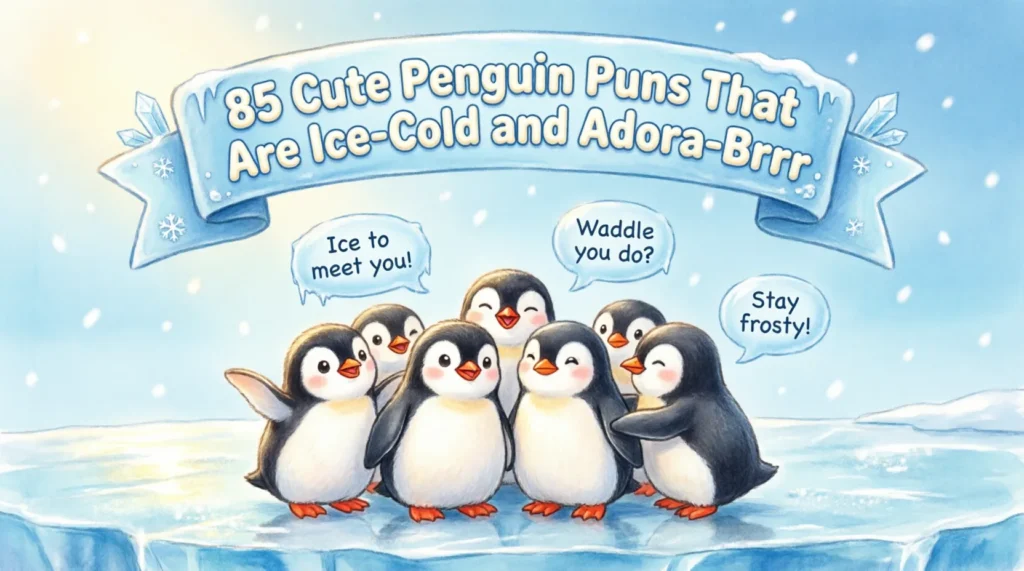 cute penguin puns